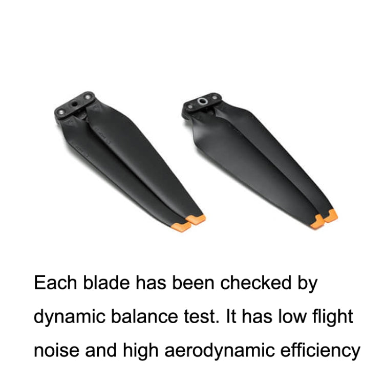 Original For DJI Mavic 3 Pro / 3 Classic / 3 / 3 Cine /  3 Pro Cine 1 Pair Noise Reduction Propeller(Black) - HoMEdemic™ 