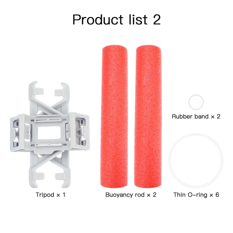 For DJI  Mini 2 RCSTQ Water Landing Gear Buoyancy Rod - HoMEdemic™ 