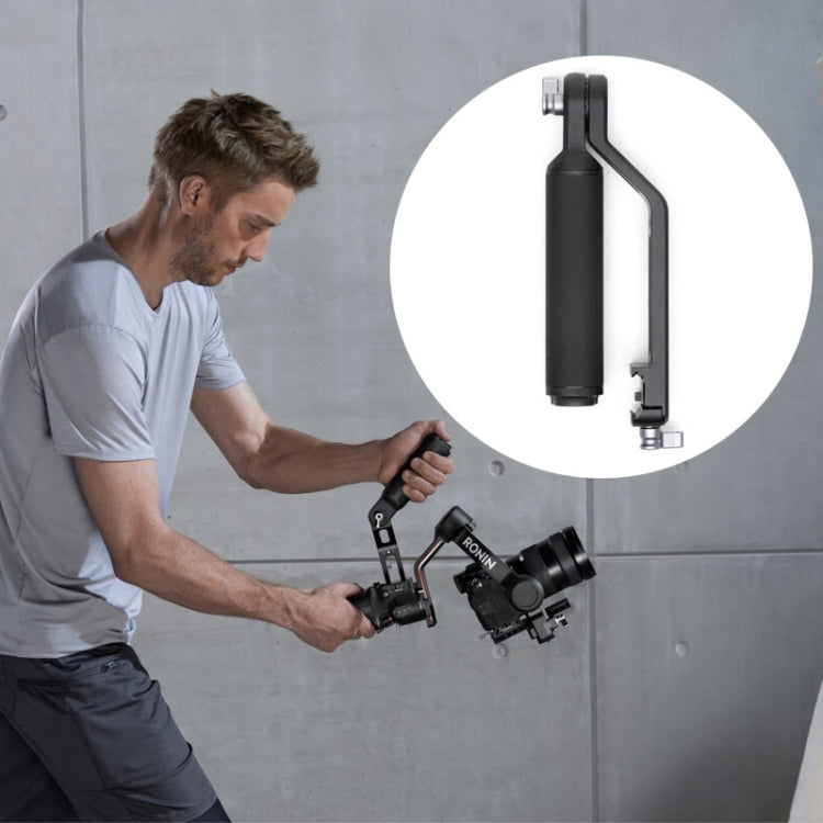 Original DJI RS 3 / RS 3 Pro / RS 2 / RSC 2 Handheld Adapter Handle(Black) - HoMEdemic™ 