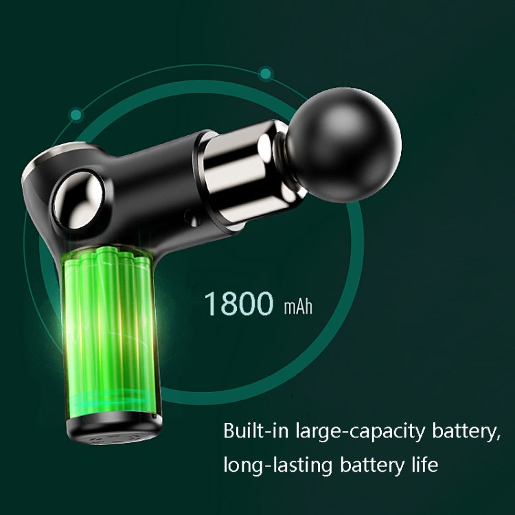 K515 Mini Fascia Gun Fitness Relax Muscle Massage Gun(LCD Version 32 Gears (Green)) - HoMEdemic™ 
