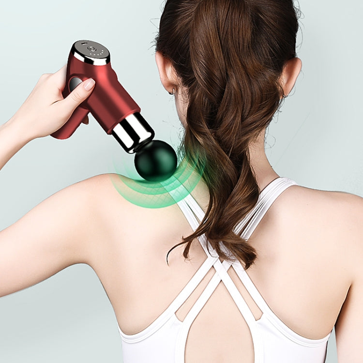 K515 Mini Fascia Gun Fitness Relax Muscle Massage Gun(LCD Version 32 Gears (Green)) - HoMEdemic™ 