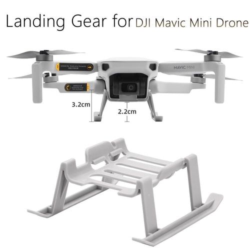 For DJI MAVIC Mini Heightened Tripod Quick Release Landing Gear Holder (Grey) - HoMEdemic™ 