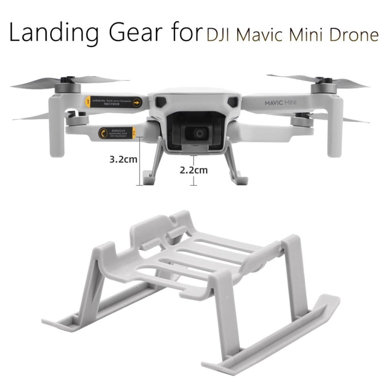 For DJI MAVIC Mini Heightened Tripod Quick Release Landing Gear Holder (Grey), For DJI MAVIC Mini - HoMEdemic™ 