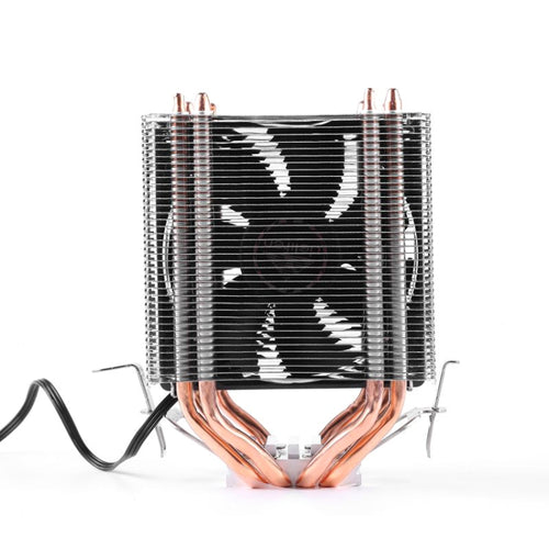 Desktop Computer 6 Copper Tube CPU Radiator Super Quiet PWM Single Fan - HoMEdemic™ 