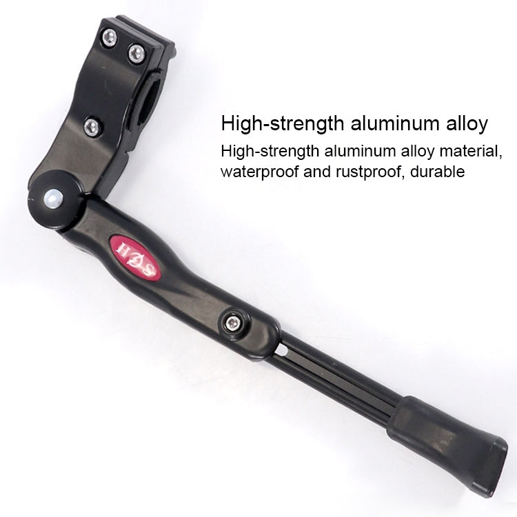 Bicycle Mountain Bike 26 Inch Aluminum Alloy Single Support Car Ladder Foot Support Parking Rack, 26 Inch Black - HoMEdemic™ 
