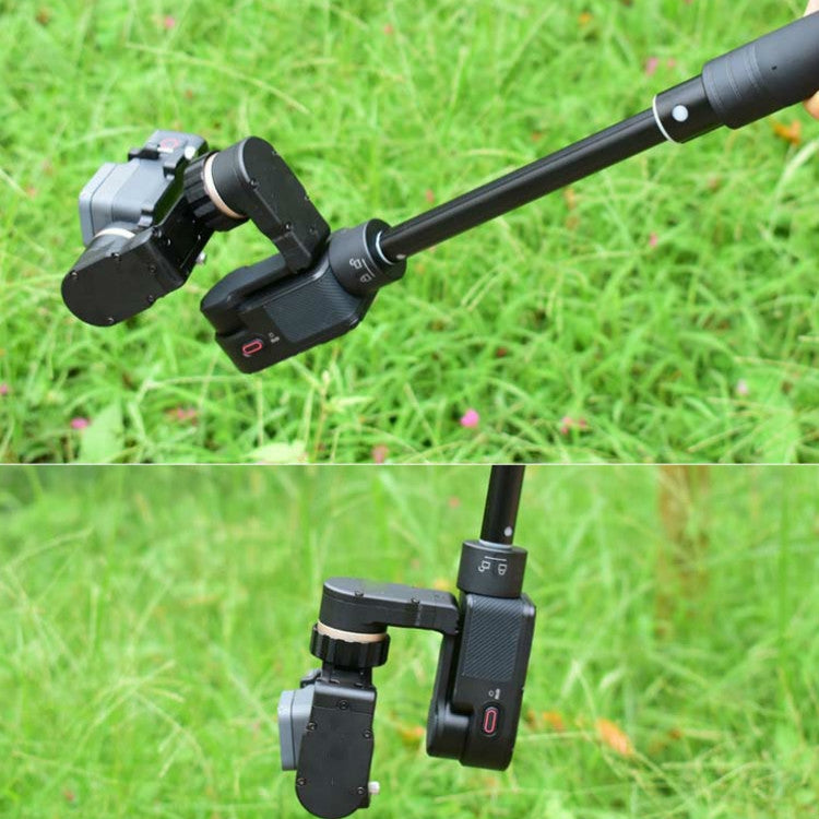 Handheld Three-axis Gimbal Stabilizer GoPro Selfie Stick Extension Length : 19cm-73cm, Length: 19cm-73cm - HoMEdemic™ 