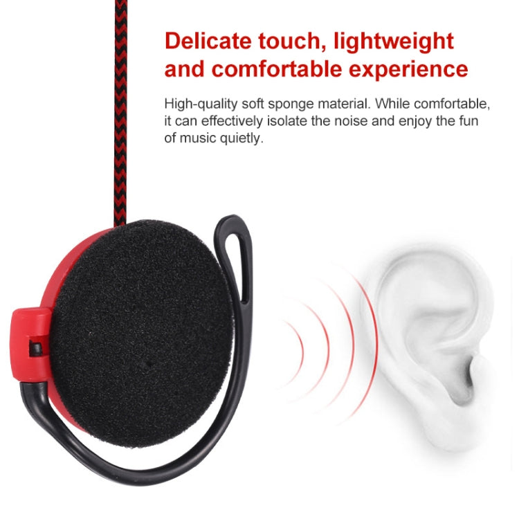 Shini Q940 3.5mm Super Bass EarHook Earphone for Mp3 Player Computer Mobile(Red No Mic) - HoMEdemic™ 