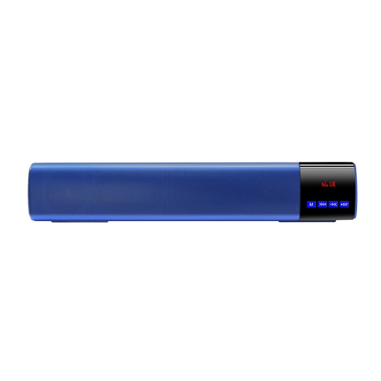 TOPROAD High Power 10W HIFI Portable Wireless Bluetooth Speaker Stereo Soundbar TF FM USB Subwoofer Column for Computer TV Phone(Blue) - HoMEdemic™ 