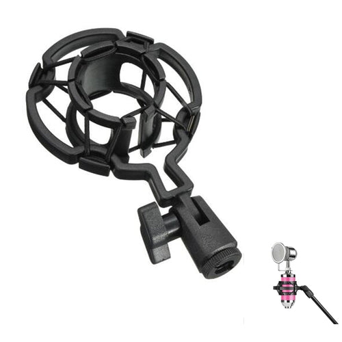 Microphone Clip Microphone Dedicated BM700/BM800 Condenser Wheat Plastic Shock Mount Mobile Phone Karaoke Recording - HoMEdemic™ 