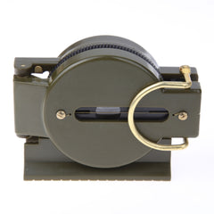 Portable Folding Army Green Lens Compass Multifunction Mini Camping Climbing Outdoor Tool, Army Green - HoMEdemic™ 