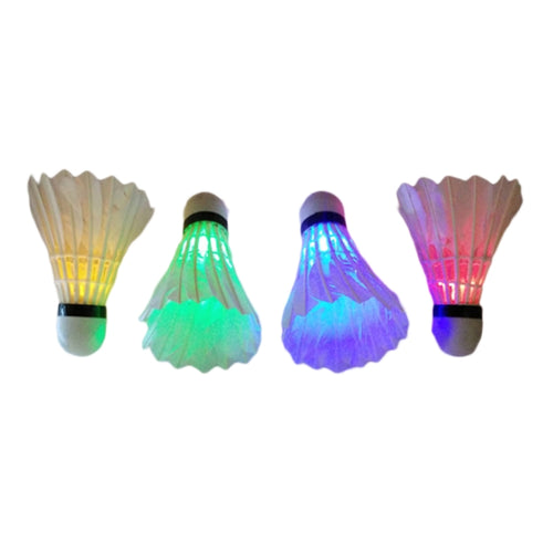 4 in 1 LED Goose Feather Material LED Light Durable Badminton - HoMEdemic™ 