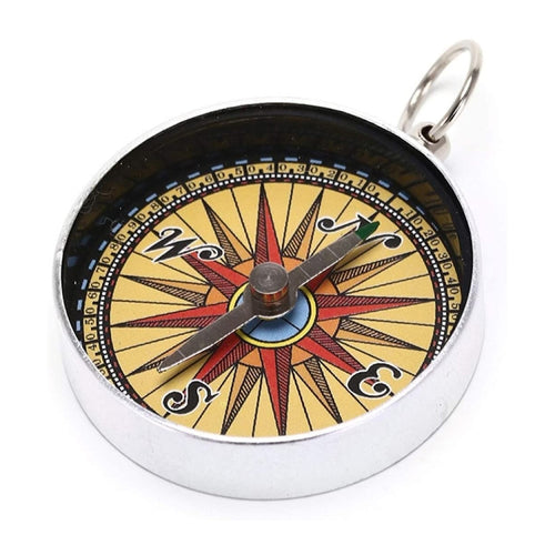 Portable Camping Outdoor Compass Hanging Compass  Backpack Hiking Survival Tools with Key Chain, 10pcs - HoMEdemic™ 