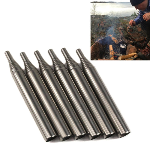 Camping Survival Blow Fire Tube Emergency Fire Starting Retractable blowpipe, 8 Sections - HoMEdemic™ 