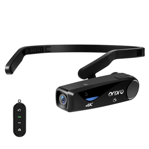 ORDRO EP6 Head-Mounted WIFI APP Live Video Smart Sports Camera With Remote Control(Black) - HoMEdemic™ 