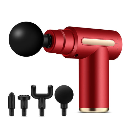 Fascia Gun Pocket Electric Shock Gun  Muscle Massage Gun, Specification: Classic Mini (Red) - HoMEdemic™ 