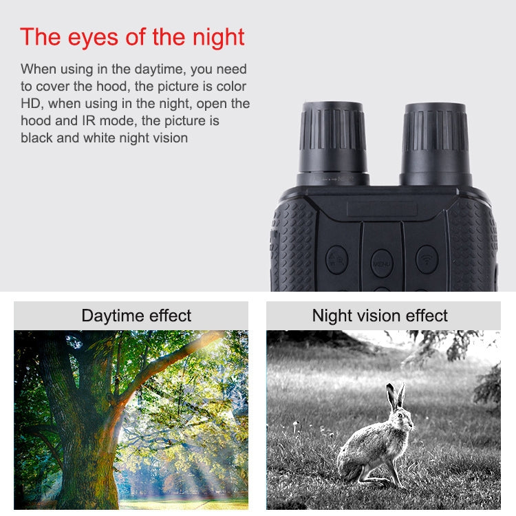 Outdoor HD Binoculars With WIFI Detection & Shooting Infrared Night Vision Device, NV3182 - HoMEdemic™ 