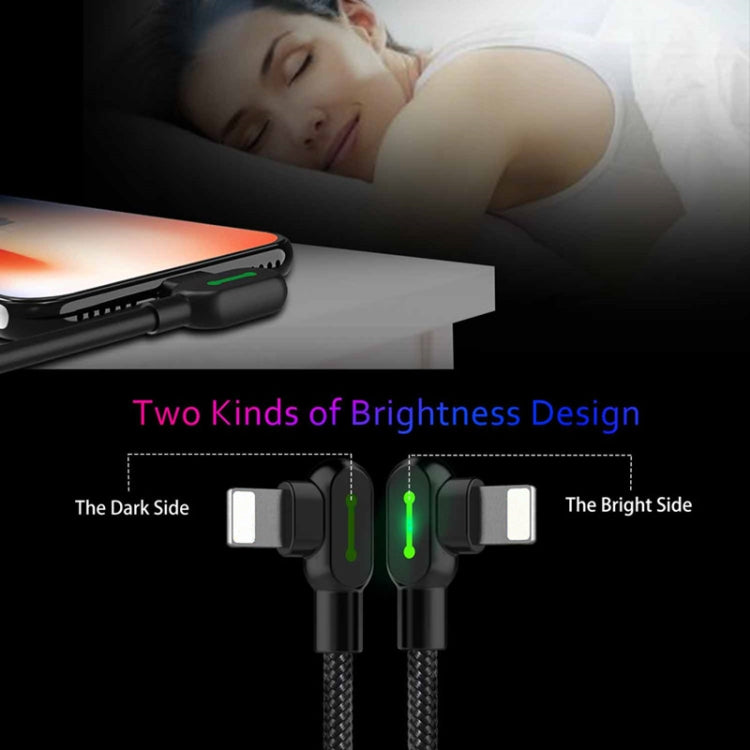 MCDODO 2A USB to 8 Pin Fast Charging Data Cable, Length:1.2m(Black) - HoMEdemic™ 