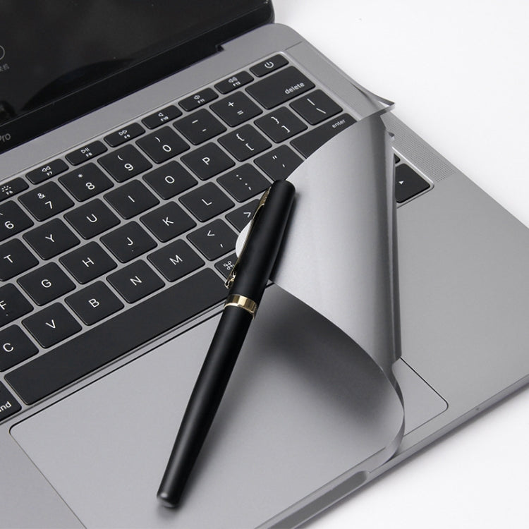 JRC 2 in 1 Laptop Palm Rest Sticker + Touchpad Film Set For MacBook Pro 13.3 inch A2289 & A2251 (2020)(Silver) - HoMEdemic™ 