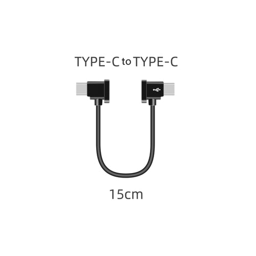 Sunnylife TY-X9304 Suitable For DJI Mavic Air 2S / DJI FPV Flight Glasses V2 / Mavic Mini2 / Osmo Pocket 2 Mobile Phone Tablet Cable 15cm Type-C to Type-C Cable - HoMEdemic™ 