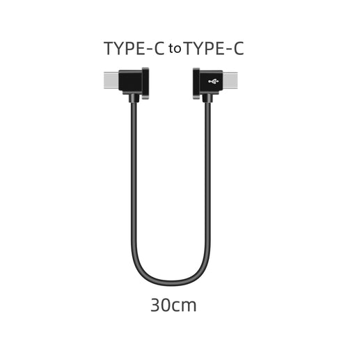 Sunnylife TY-X9304 Suitable For DJI Mavic Air 2S / DJI FPV Flight Glasses V2 / Mavic Mini2 / Osmo Pocket 2 Mobile Phone Tablet Cable 30cm Type-C to Type-C Cable - HoMEdemic™ 