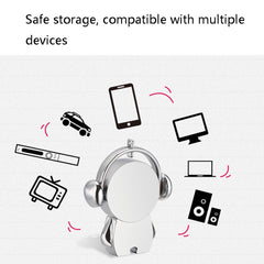 Y01 Metal Musician Car Cartoon Style U Disk, Capacity: 8GB(Rose Gold) - HoMEdemic™ 