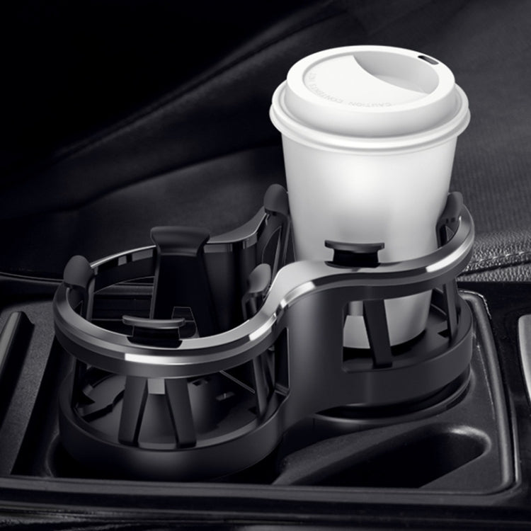 SHUNWEI SD-1038 Car Dual-Hole Water Cup Holder Cola Vacuum Flask Holder One For Two Beverage Holders, SD-1038 - HoMEdemic™ 