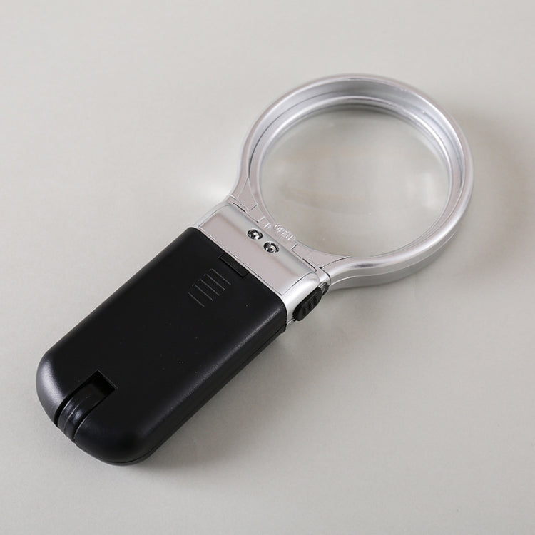 Th7006 Multi-Function Folding Magnifying Mirror With LED Lamp Hold Bracket Two-Purpose Reading Repair Acrylic 3 Times Magnifier, Th7006 - HoMEdemic™ 