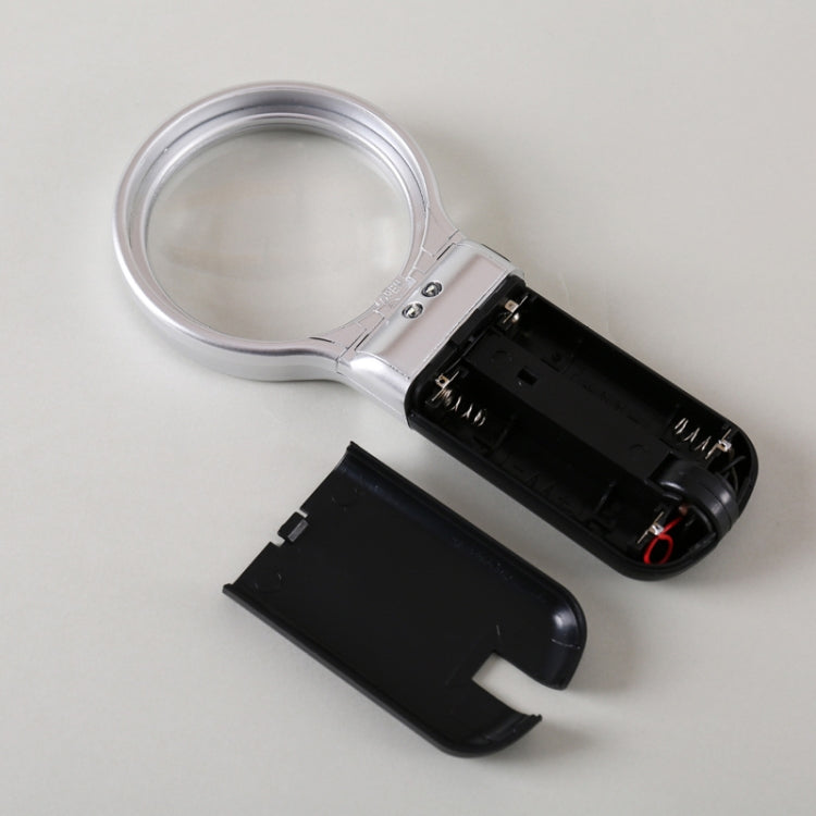 Th7006 Multi-Function Folding Magnifying Mirror With LED Lamp Hold Bracket Two-Purpose Reading Repair Acrylic 3 Times Magnifier, Th7006 - HoMEdemic™ 