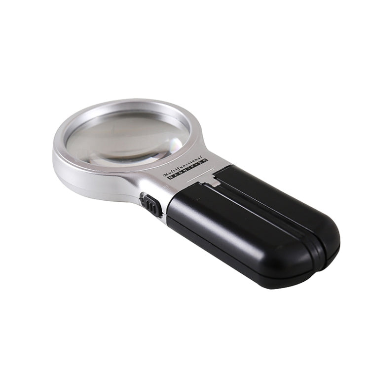 Th7006 Multi-Function Folding Magnifying Mirror With LED Lamp Hold Bracket Two-Purpose Reading Repair Acrylic 3 Times Magnifier, Th7006 - HoMEdemic™ 