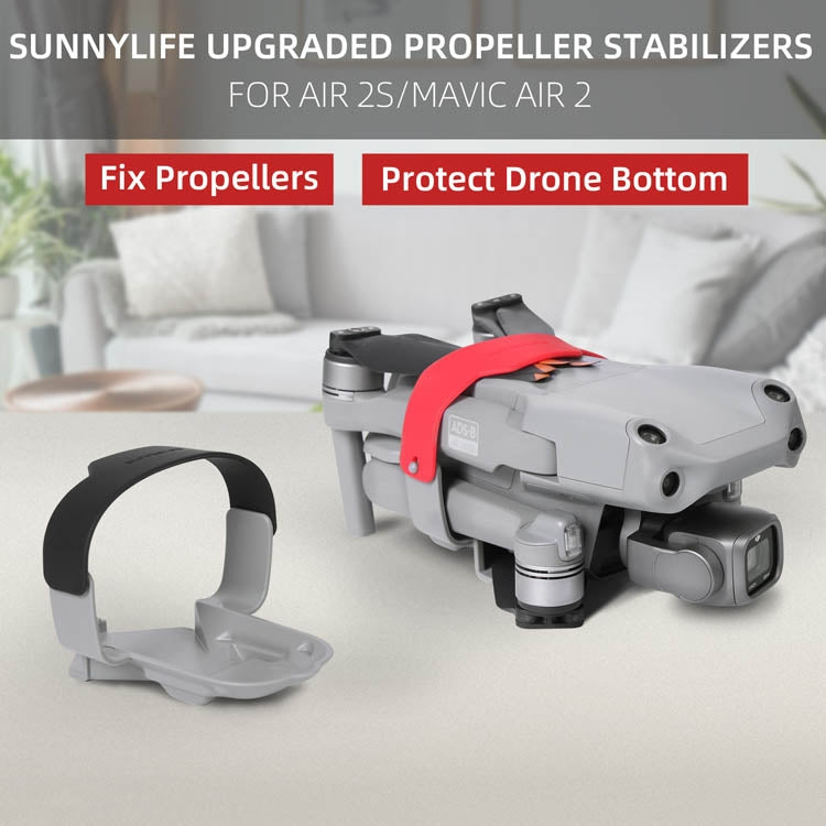 Sunnylife A2S-Q9358 Blade Holder Fixed Propeller Fixer Guard for DJI Air 2S / Mavic Air 2(Red) - HoMEdemic™ 
