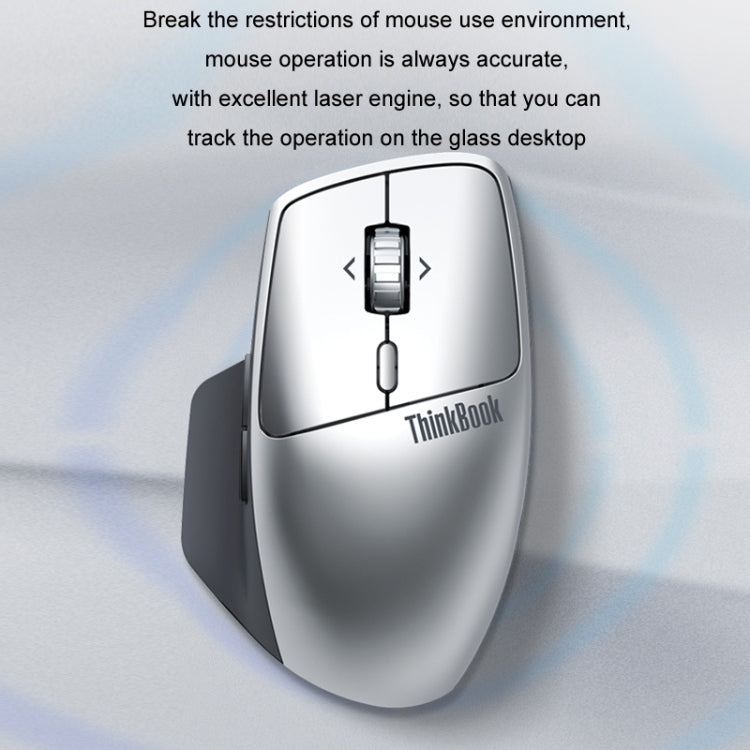 Lenovo ThinkBook Bluetooth Wireless Dual Mode Interactive Design Mouse(Creator) - HoMEdemic™ 