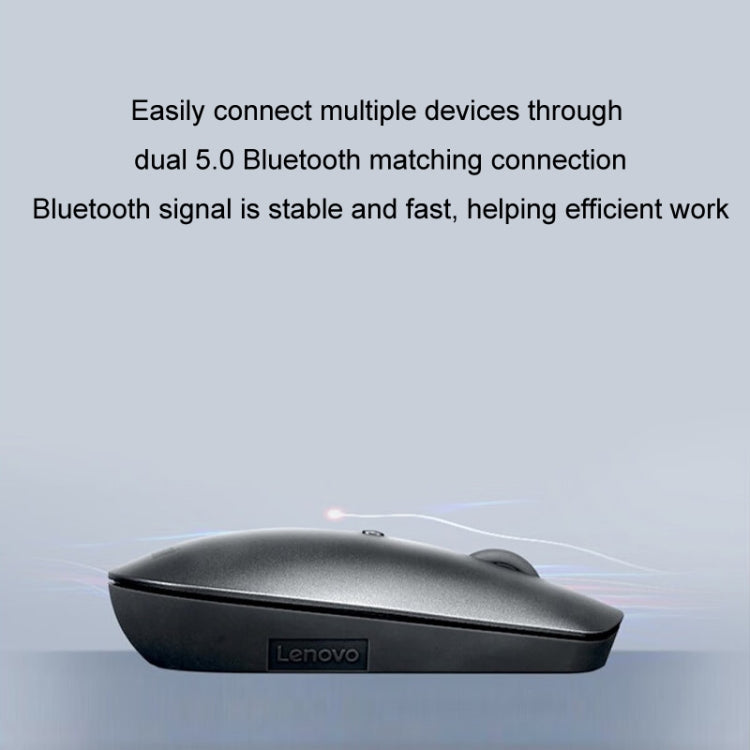 Lenovo ThinkBook Dual Bluetooth 5.0 Wireless Mouse Compact Portable Ultra Slim Office Mouse - HoMEdemic™ 