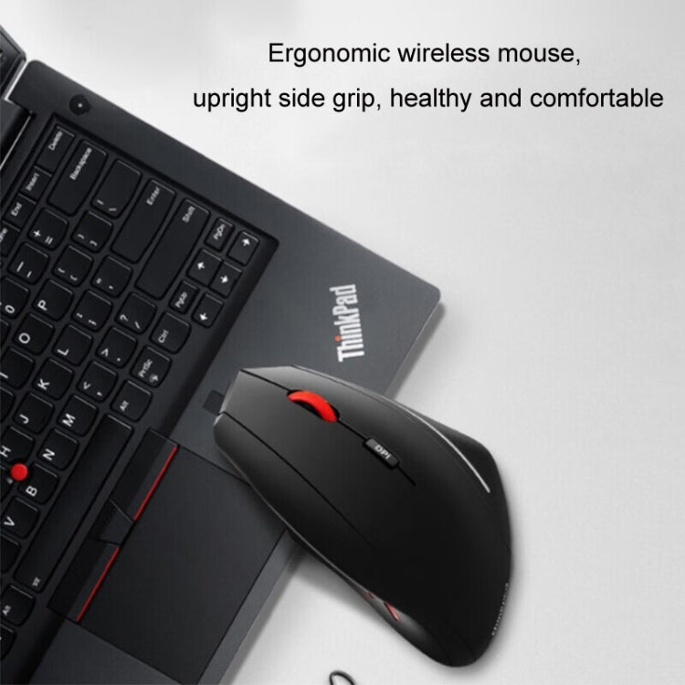 Lenovo Thinkbook Wireless Mouse Ergonomic Design Side Grip Mice - HoMEdemic™ 