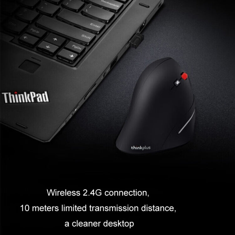 Lenovo Thinkbook Wireless Mouse Ergonomic Design Side Grip Mice - HoMEdemic™ 