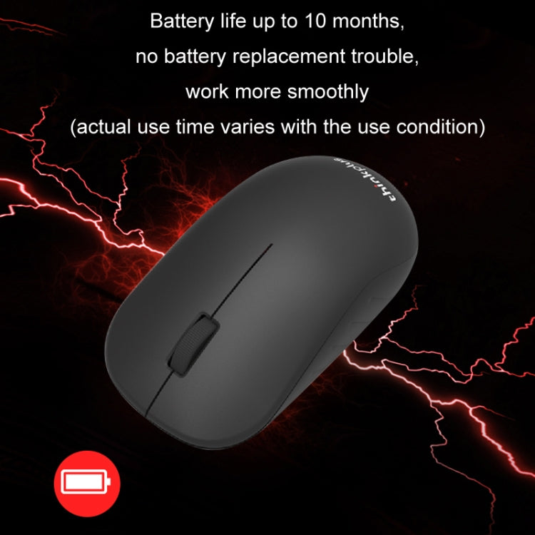 Lenovo Thinkplus WL80 Business Portable Ergonomic Wireless Mouse - HoMEdemic™ 