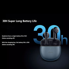 vivo TWS Air Pro Semi-In-Ear Active Noise Reduction Waterproof Wireless Bluetooth Earphones(Blue) - HoMEdemic™ 