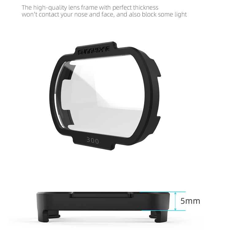 Sunnylife FV-Q9334 2 PCS Myopia Lens Nearsighted Corrective Aspherical Lens for DJI FPV Goggles V2, Colour: 550 Degree - HoMEdemic™ 