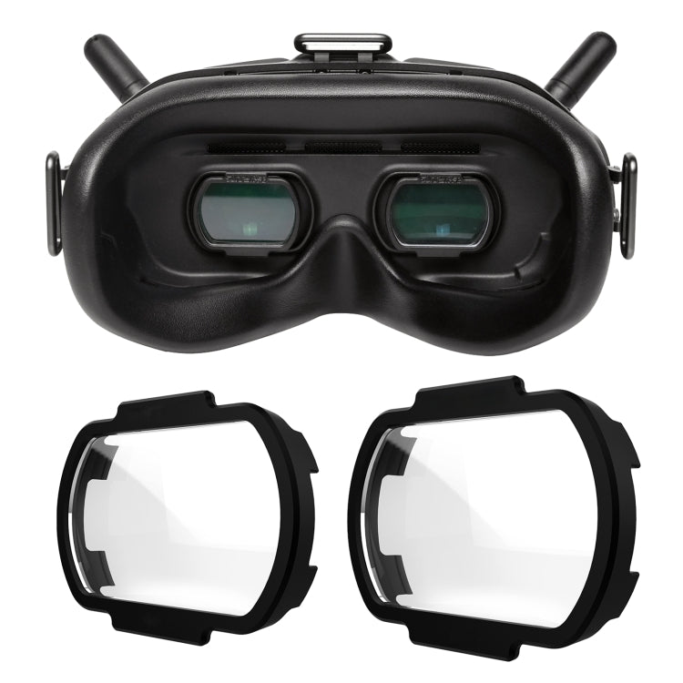 Sunnylife FV-Q9334 2 PCS Myopia Lens Nearsighted Corrective Aspherical Lens for DJI FPV Goggles V2, Colour: 700 Degree - HoMEdemic™ 