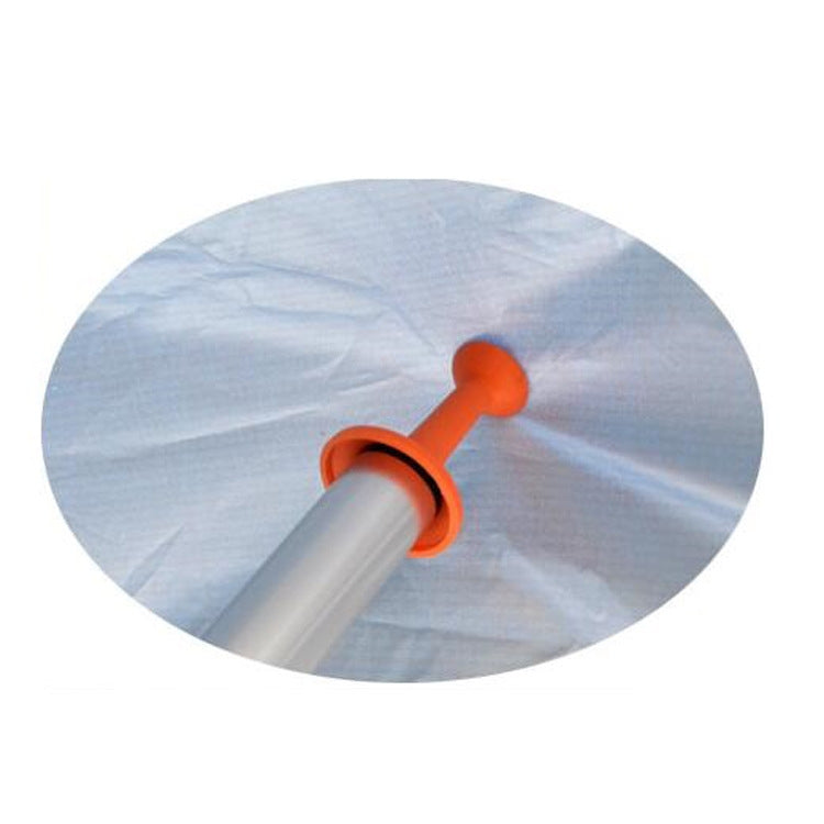 Outdoor Canopy Pole Rubber Sleeve Camping Tent Canopy Accessories Protective Plastic Cap, Random Color Delivery - HoMEdemic™ 