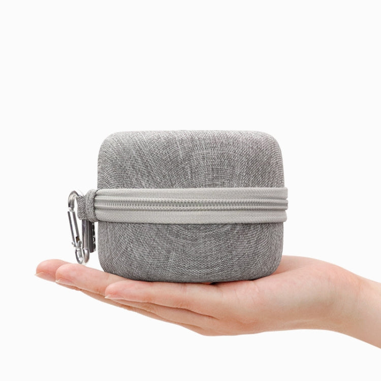 Baona BN-F009 Oxford EVA Storage Bag Box with Carabiner for Headphone / Earphone & Data Cable(Gray) - HoMEdemic™ 