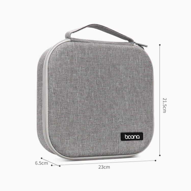 Baona BN-F030 EVA Hard Shell Anti-Stress Headphones Storage Bag for AirPods Max(Black) - HoMEdemic™ 