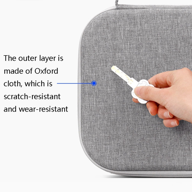 Baona BN-F030 EVA Hard Shell Anti-Stress Headphones Storage Bag for AirPods Max(Grey) - HoMEdemic™ 