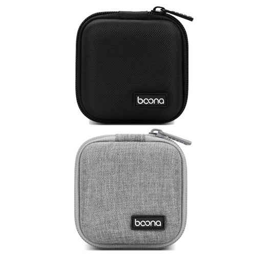 2 PCS Baona BN-F001 Headset Oxford EVA Storage Box Data Cable Charger Organizing Box(Gray) - HoMEdemic™ 