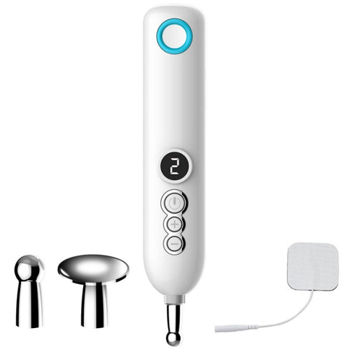 Smart  Rechargeable Meridian Pen Hot Compress Pulse Acupuncture Acupuncture Massager, Specification： Standard - HoMEdemic™ 