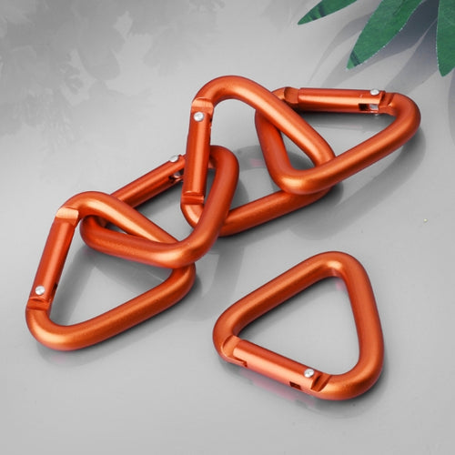 2PCS Triangle Carabiner Outdoor Camping Hiking Keychain Snap Clip Hook Kettle Buckle Carabiner Accessories - HoMEdemic™ 