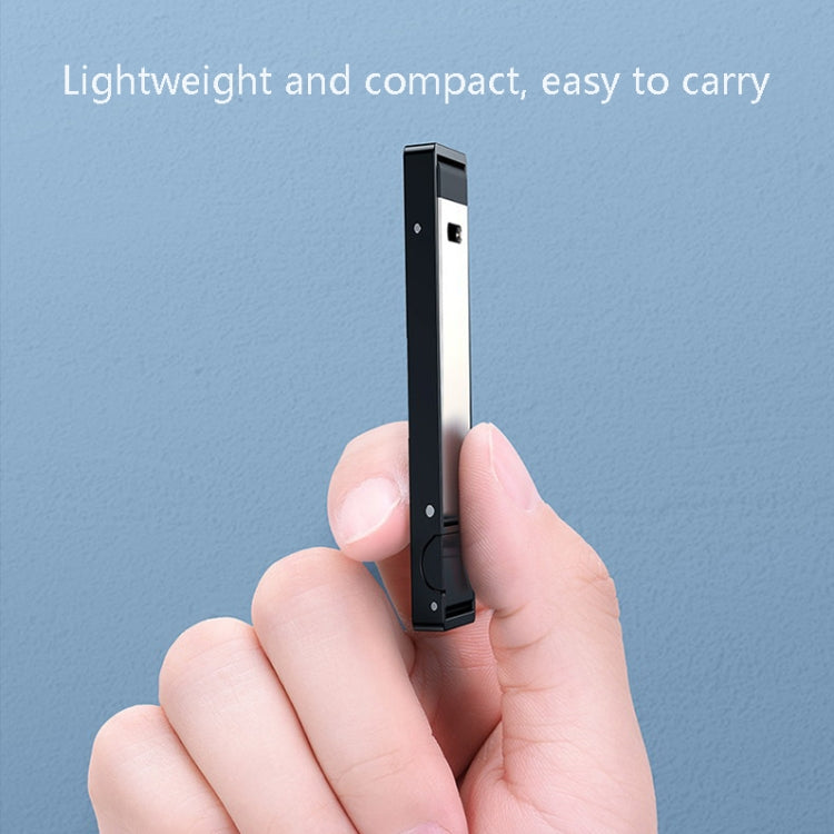 Oatsbasf 03637 Aluminum Alloy Mobile Phone Bracket Desktop Folding Portable Metal Rack(Black) - HoMEdemic™ 