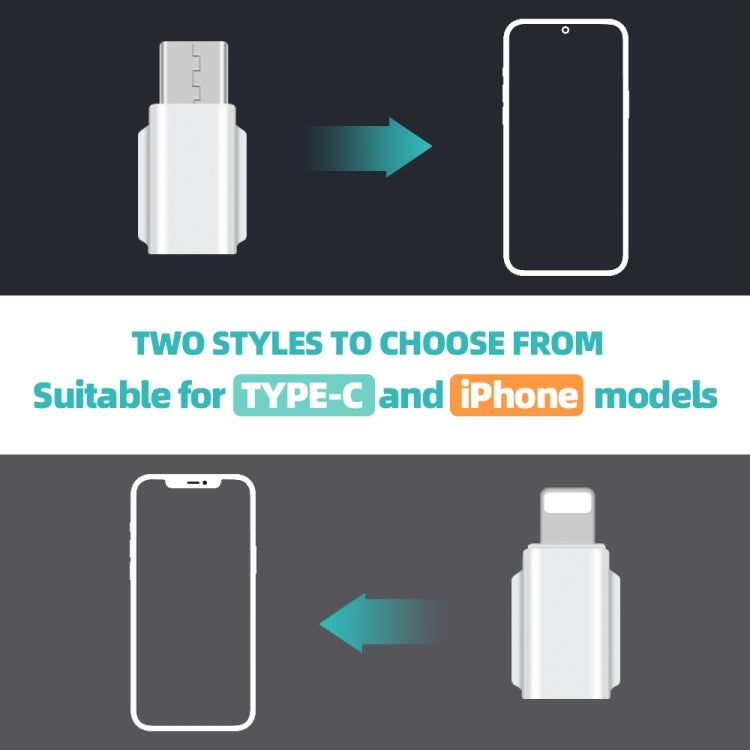 RCSTQ Smartphone Adapter for DJI OSMO Pocket 1/2, Colour: 8 Pin - HoMEdemic™ 