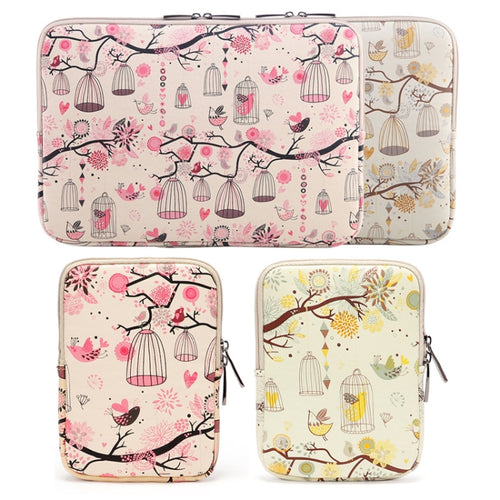 8.3 inch Cartoon Universal Business Tablet Sleeve Bag(Pink) - HoMEdemic™ 