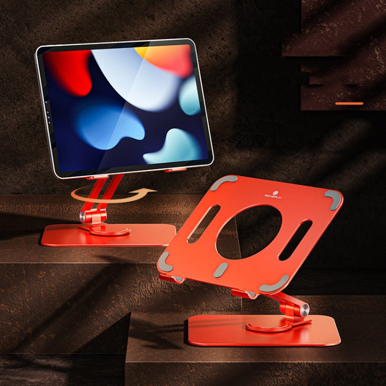 Boneruy L04mini 360 Degree Rotating Aluminum Alloy Tablet Laptop Holder(Silver) - HoMEdemic™ 