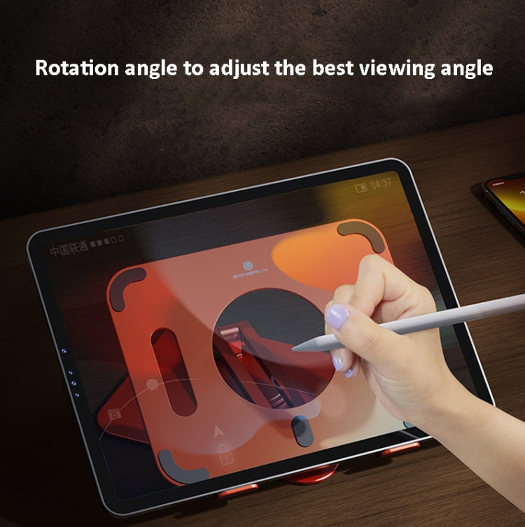 Boneruy L04mini 360 Degree Rotating Aluminum Alloy Tablet Laptop Holder(Silver) - HoMEdemic™ 